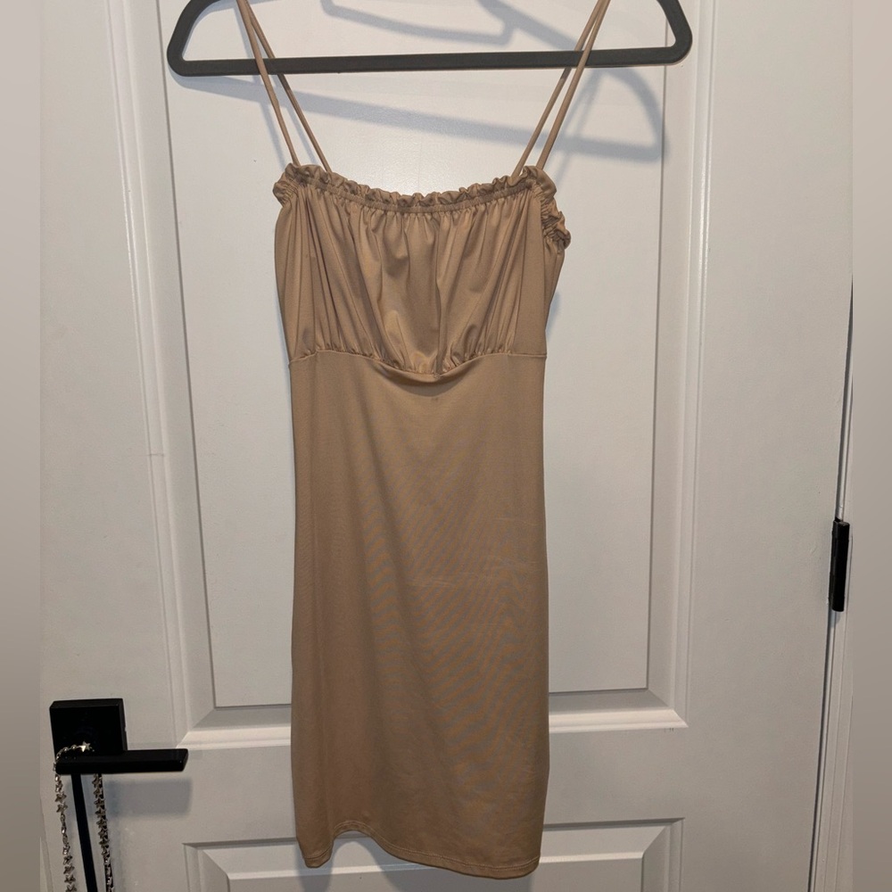 Gold dress